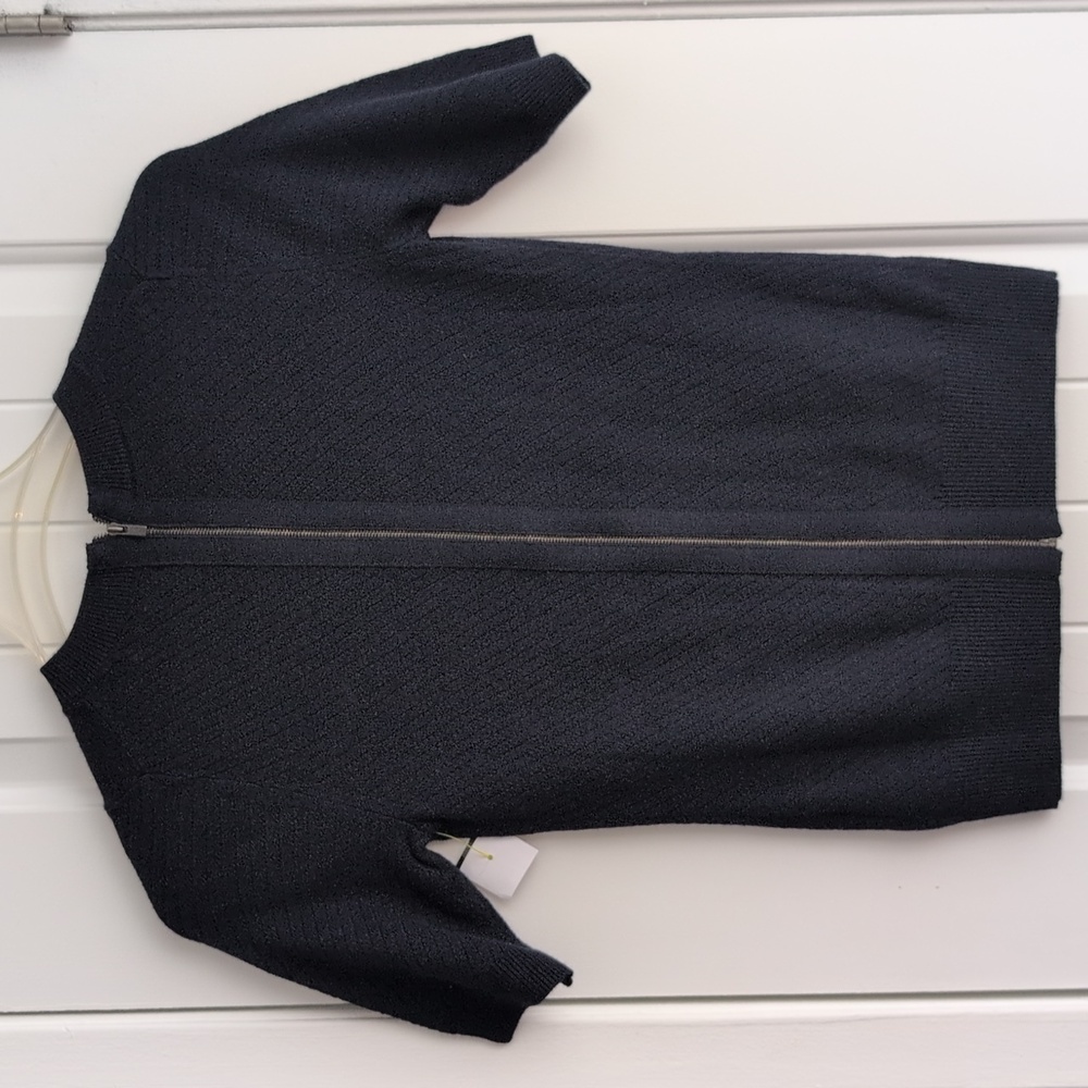 Banana Republic Shine Elbow Short Sleeve Sweater